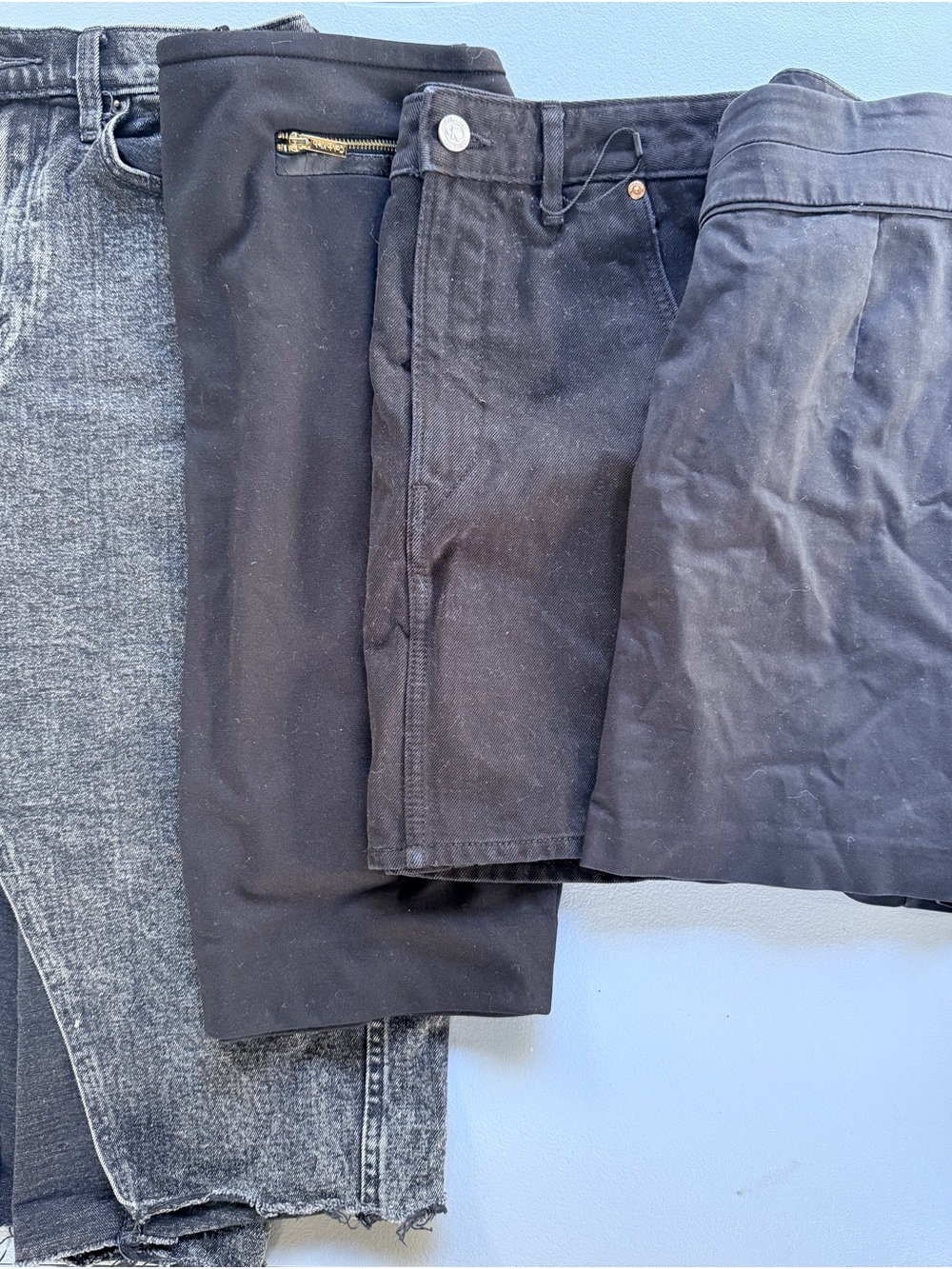 Womens black skirt size 4 small bundle Abercrombie and Fitch, Calvin Klein
